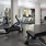 a gym with exercise equipment