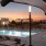 a pool with chairs around it